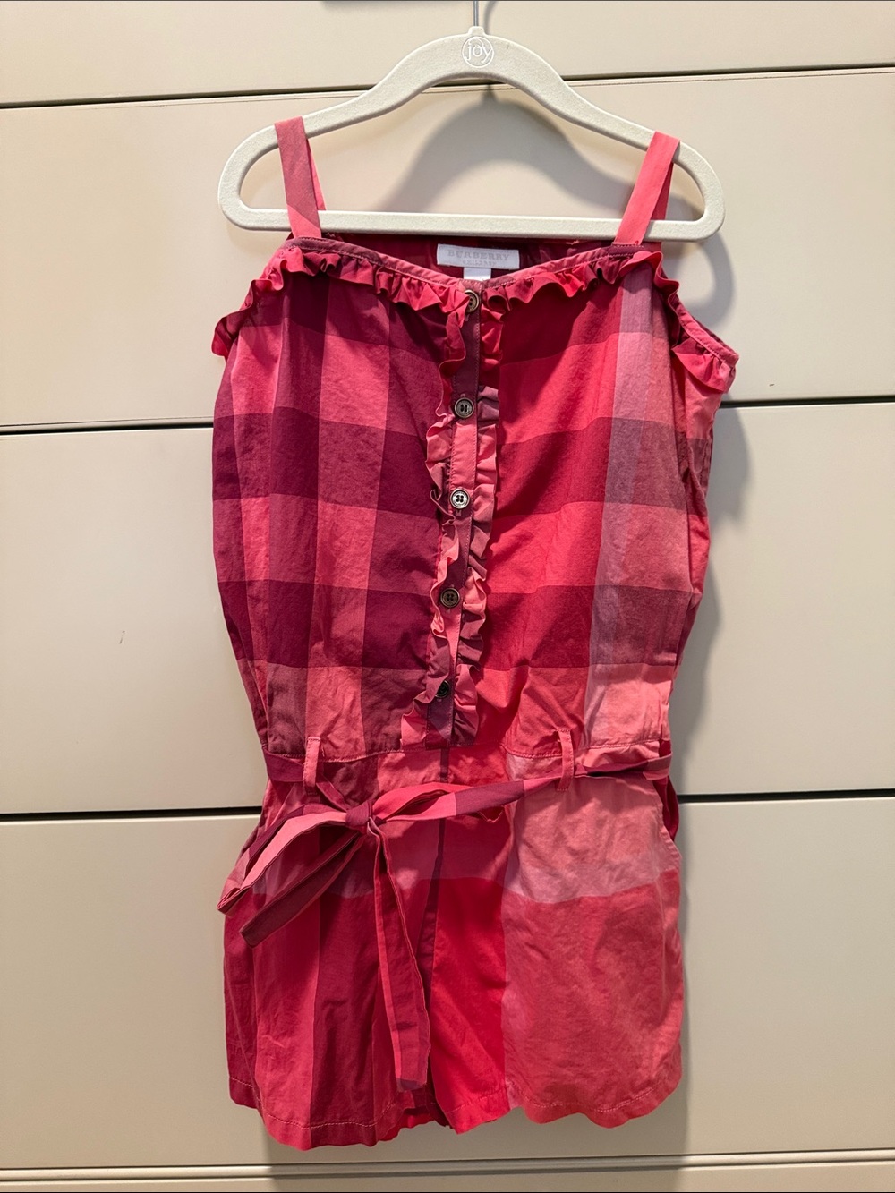 Burberry Romper Size 12y